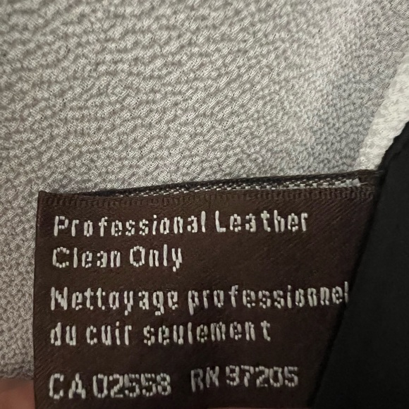 DANIER Black Leather Blazer Size S - Picture 7 of 9